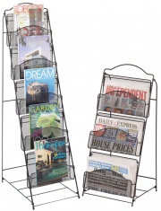 Mesh Floor Racks - Literature Holders